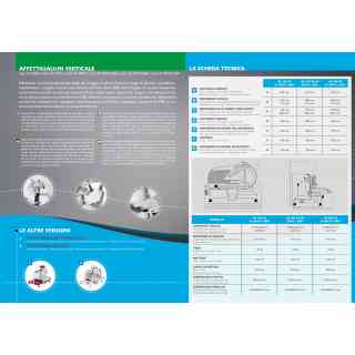 AFFETTASALUMI VERTICALE SWEDLINGHAUS  LAMA 350 MODELLO AF 350VS