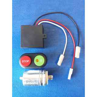 kit scheda pulsante e condensatore per affettatrice rgv