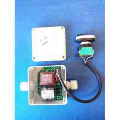 CONTROL UNIT WITH PUSH BUTTON AND 230 VOLT SINGLE PHASE BOX