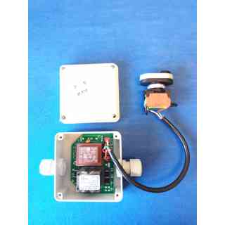 CONTROL UNIT WITH PUSH BUTTON AND 230 VOLT SINGLE PHASE BOX