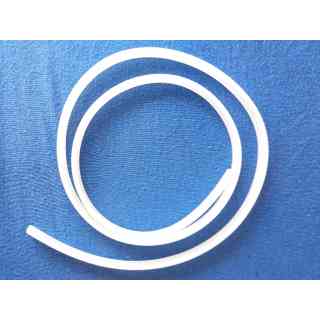silicone gasket with sub-resistance profile for vacuum bar dimensions 10mmx 3mm
