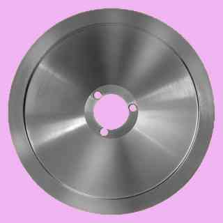 lama per affettatrice 275 diametro 27,5cm e/40f/3v/218i/15h   per affettatrici  fac materiale c45