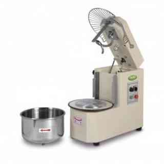 spiral mixer with liftable head fame 25 kg three-phase and single-phase
