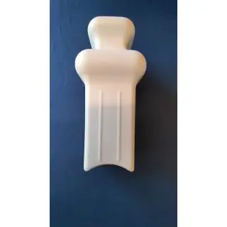 Square PVC pusher/tamper for RGV Duetto Plus grater 110253