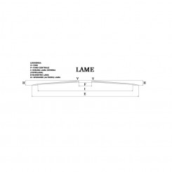 lama rasspe per affettatrice 330 diametro 330mm foro centrale 57mm viti 4 diametro interno 286 altezza 23 materiale 100cr6