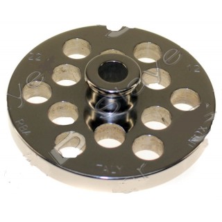 stainless steel plate for meat mincer mod. 22 hole 6mm