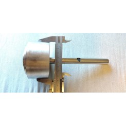 hub for sirman slicer model mirra 275/300 with hexagonal attachment belt