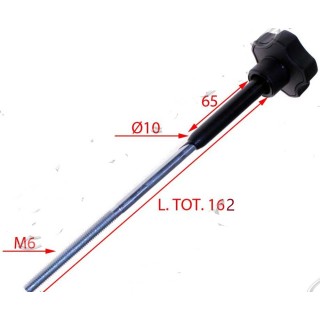 rod with micro for slicer 300 rgv dolly length 162 mm length micro 69mm thread Ø 6 micro Ø 10