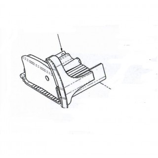 protezione mano carrello affettatrice marca fac e swedlinghaus modello 195 220 250r 250e
