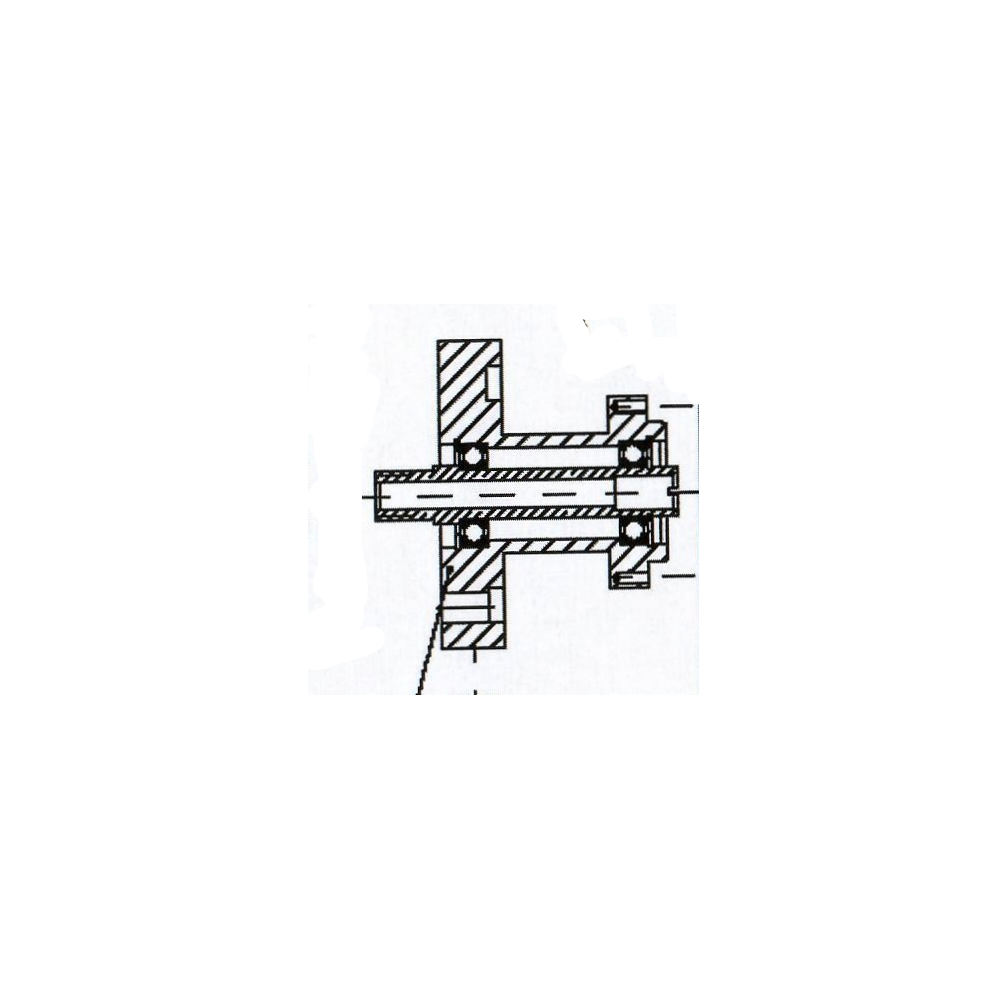 complete knife hub for berkel slicer model 932