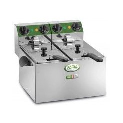 Fame double fryer 4 + 4l sr without tap 4 liters + 4 liters