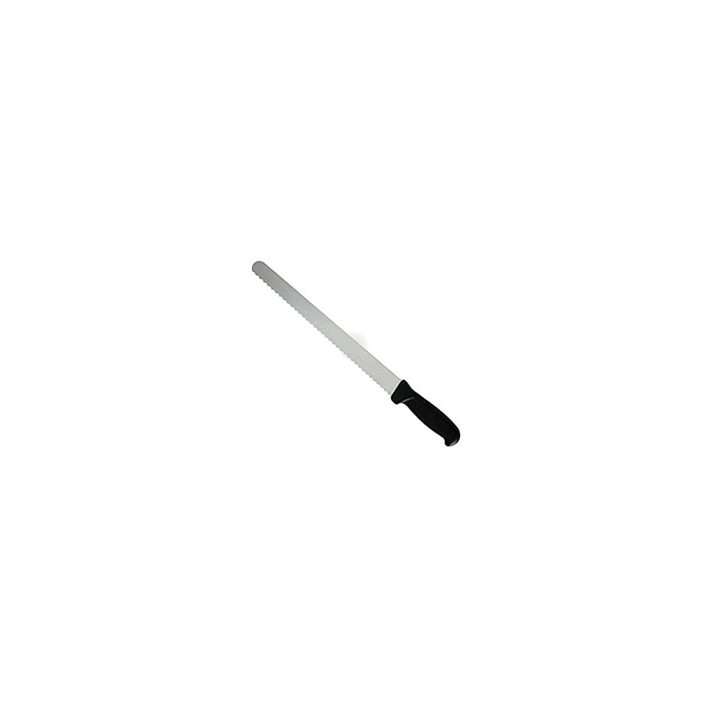 bread knife blade 240 mm black handle