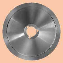 blade for slicer 250 diameter 25cm three hole central hole 40mm c45 brand rasspe