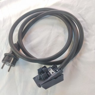 power cable with schuko plug for toaster plates and ovens up to 5 kw with kado
