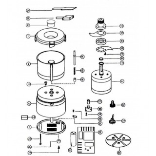 spring rod and cap for cutter blitz ex klemor