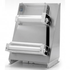 STENDIPIZZA INOX con rulli paralleli L40P