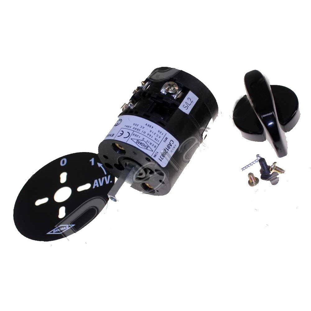 interruttore A16 volt 250 fase 1 con spunto marca bremas tipo CA0120031R03 interruttore A16 volt 250 fase 1 con spunto marca bremas tipo CA0120031R03