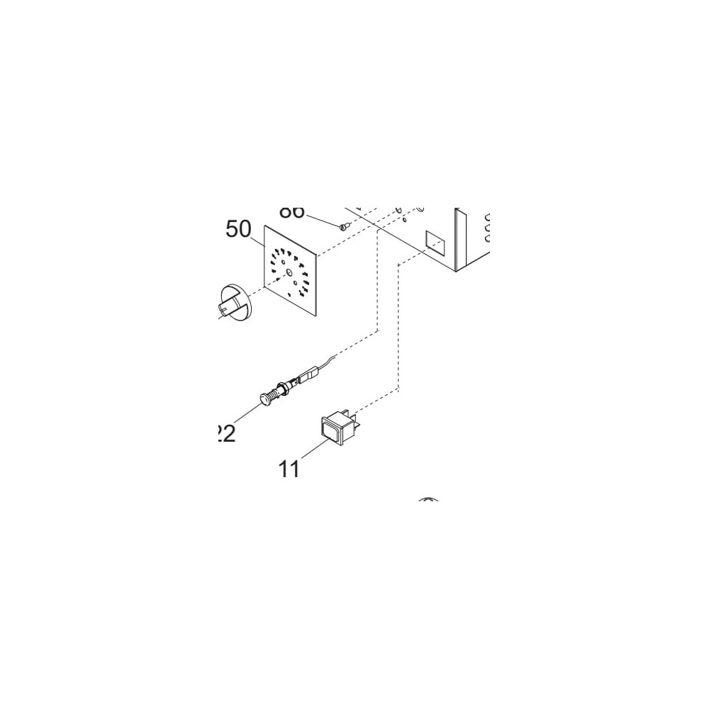 diverter switch for short plate and toaster vsv sirman