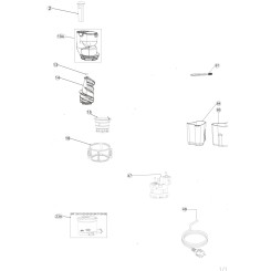 large mouth basket large holes for sirman extractor model ektor