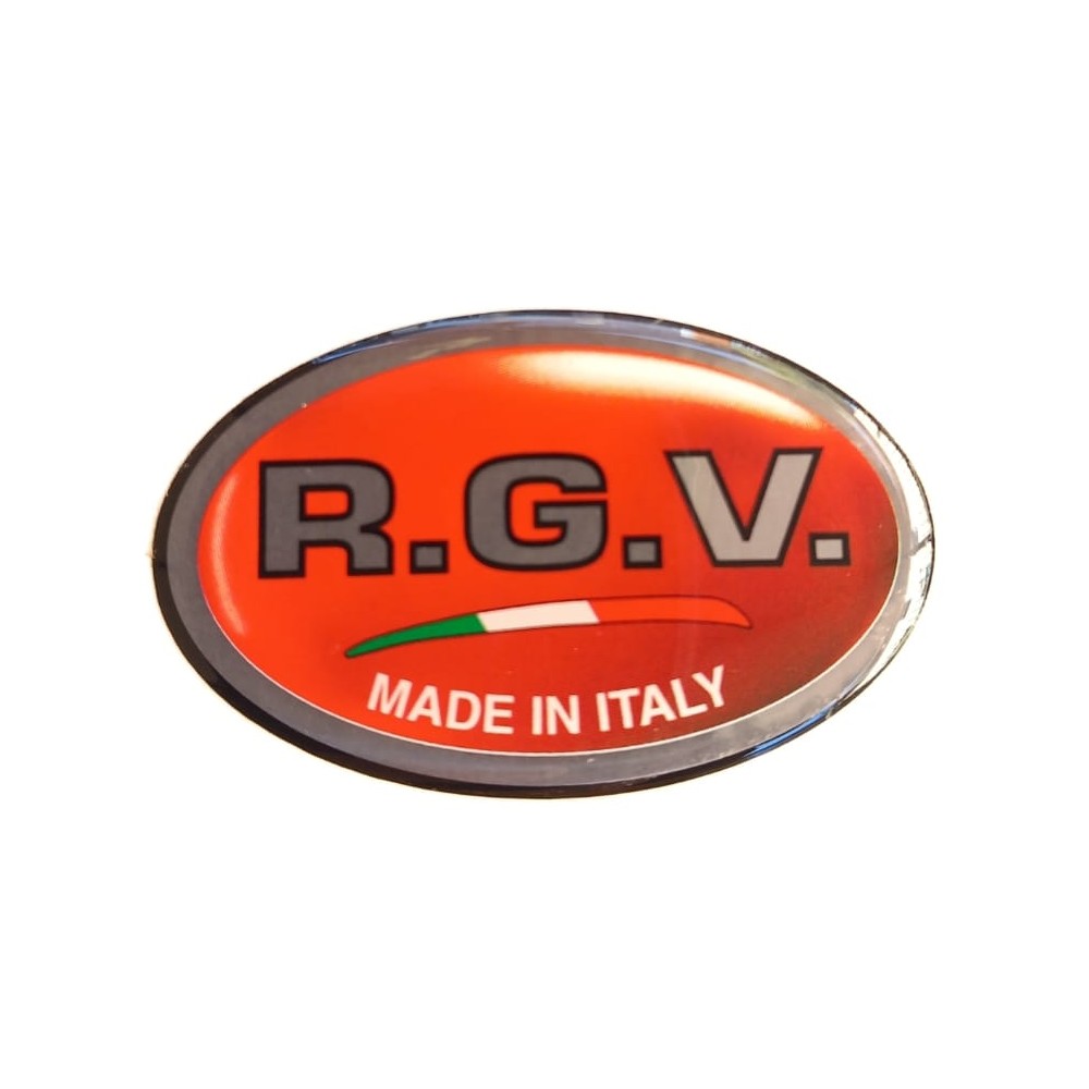 RGV adhesive brand label