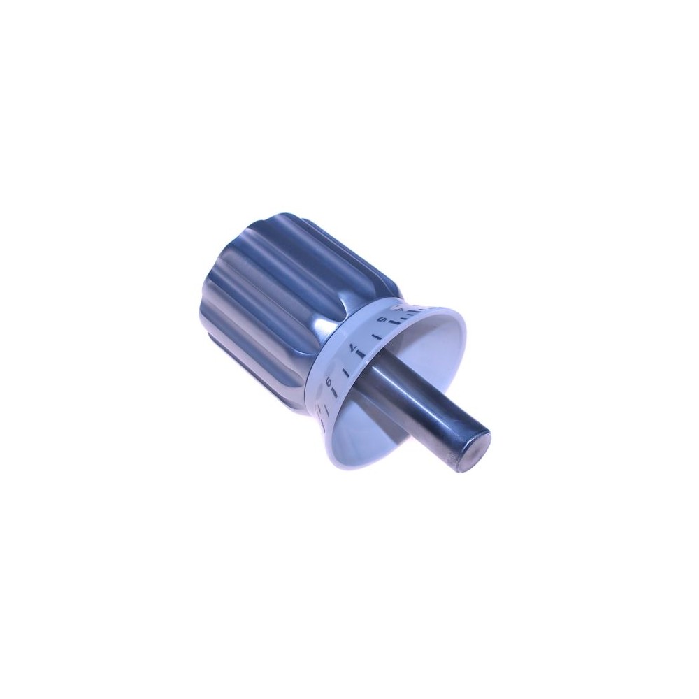 numbered aluminum cone knob for leonardo 350-385 sirman slicer