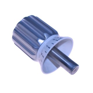 numbered aluminum cone knob for leonardo 350-385 sirman slicer