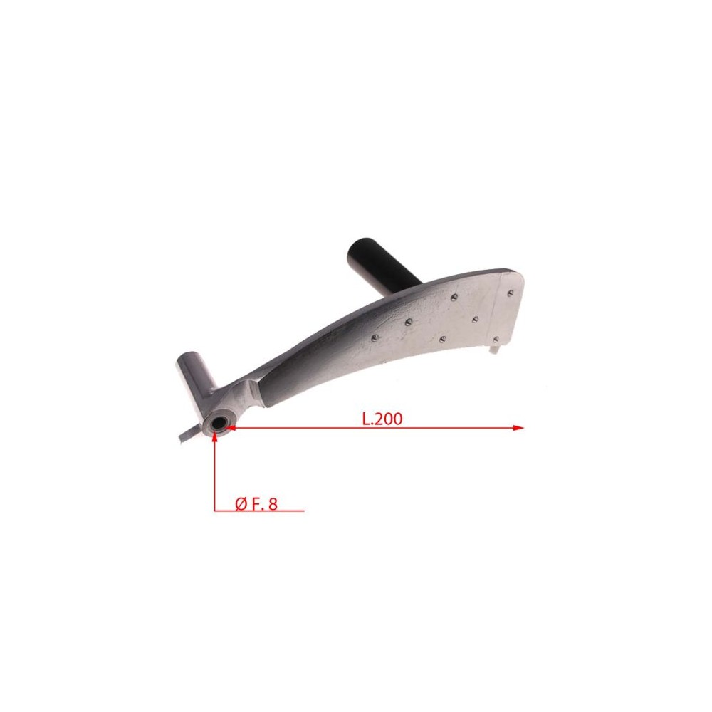 paw press product brand essedue mod. 220 ø hole 8mm length 200mm