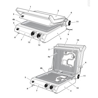 1000w upper or lower resistance for industrial rgv grill