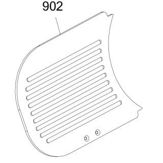 protezione mano carrello affettatrice marca fac e swedlinghaus modello 195 220 250r 250e