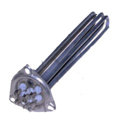 resistenza watt 4200 volt 230/380 diametro flangia 58 lunghezza 340 mm