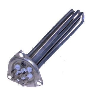 resistenza watt 4200 volt 230/380 diametro flangia 58 lunghezza 340 mm