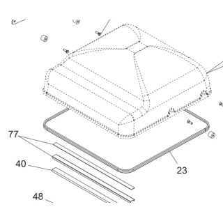 assembled bell for vacuum sp40 sirman