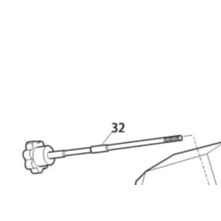 blade cover rod thread 6 for sirman slicer