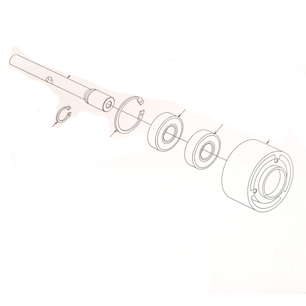 Pulley for Fama slicer model FA303 Pulley for Fama slicer model FA303