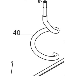 Spirale per impastatrice Hercules 30 40 sirman