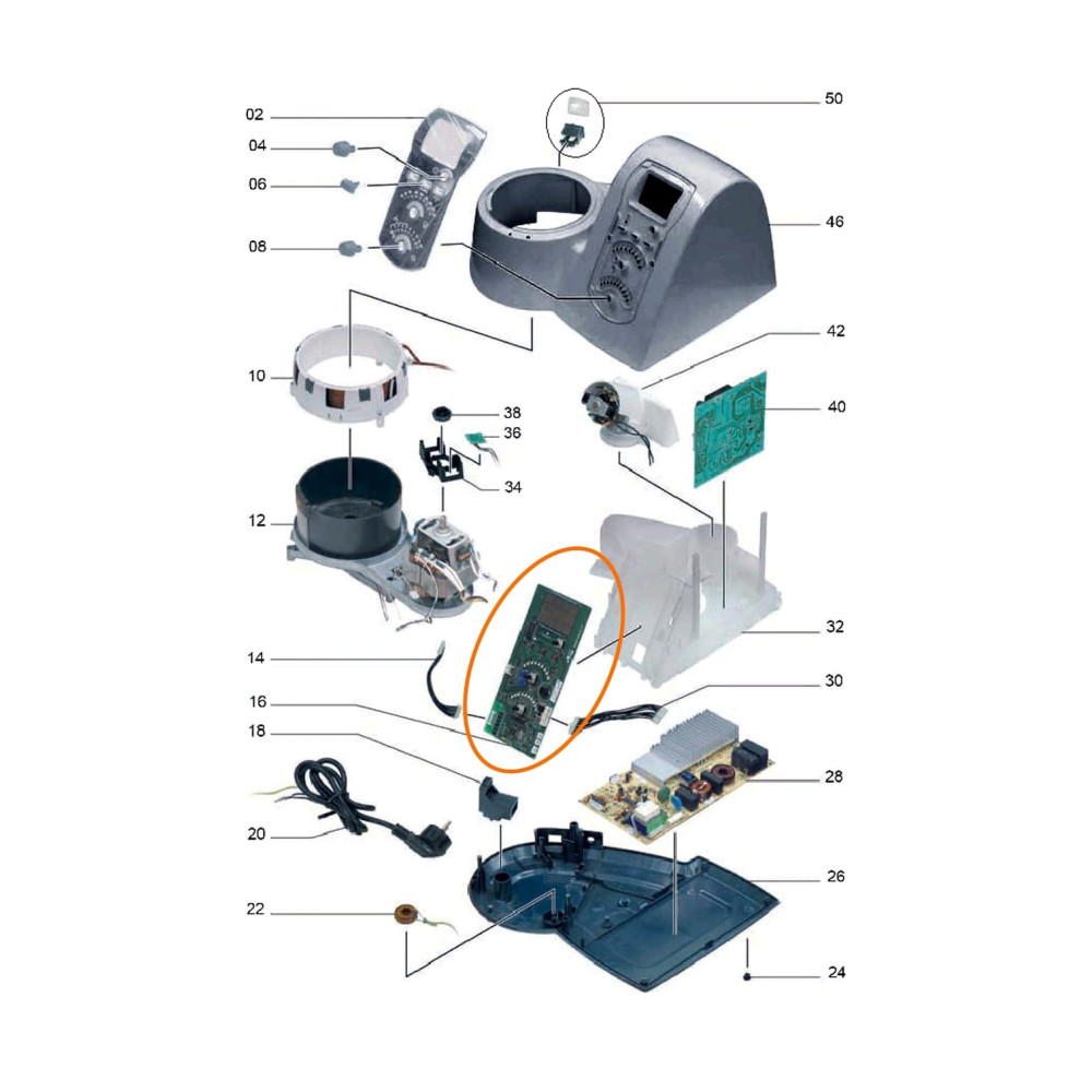 Standby control board for minicooker Standby control board for minicooker