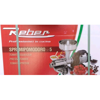 passapomodoro e tritacarne reber 5  watt500 usato