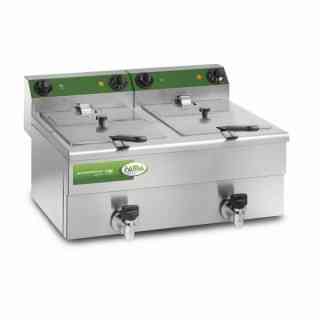 Fame double fryer 10 liters + 10 liters with tap mfr210r