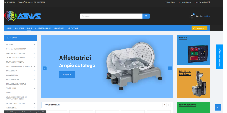 La storia delle affettatrici: dall'affettatrice di 38 anni di Claudio Galassi alle ultime generazioni