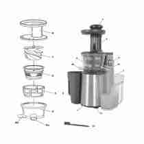 RGV JUICE ART EXTRACTOR SPARE PARTS